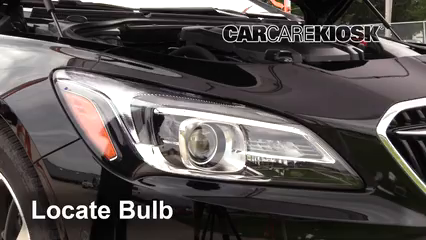 2018 Buick LaCrosse Premium 3.6L V6 Éclairage Feu clignotant avant (remplacer l'ampoule)